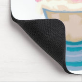 Ich schreie, du schreit die Maus Pad Mousepad (Ecke)