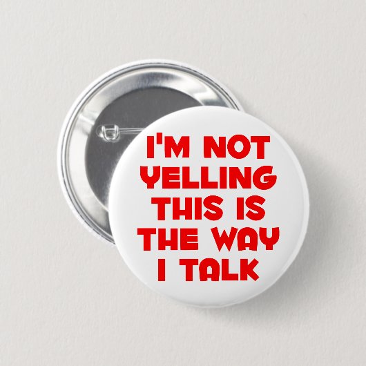 Ich schreie nicht button (Vorne & Hinten)