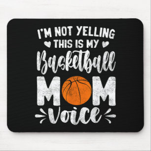Ich schreie nicht, das ist die Stimme der Basketba Mousepad