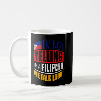 Ich schreie nicht, ich bin ein philippinisches Ges Kaffeetasse