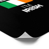 Ich schreie nicht, ich bin irisch poster (Ecke)