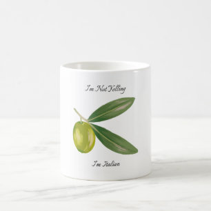 Ich schreie nicht, ich bin Italiener TASSE