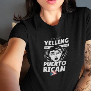 "Ich schreie nicht, ich bin Puerto Rico" Puerto Ri T-Shirt