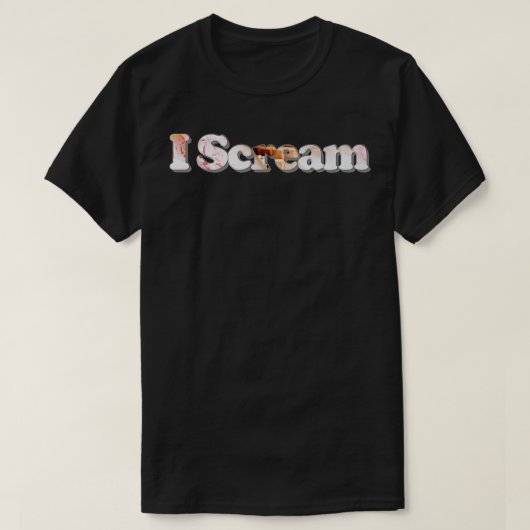 Ich schreie T-Shirt (Design vorne)
