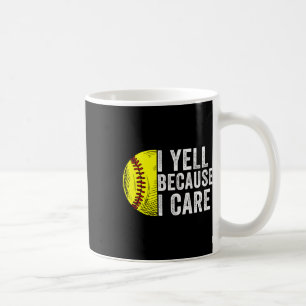 Ich schreie, weil ich mich kümmere Softll Vintage Kaffeetasse