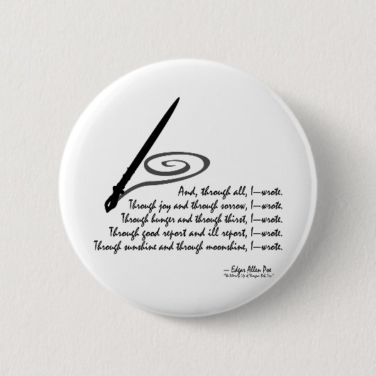 Ich schrieb button (Vorderseite)