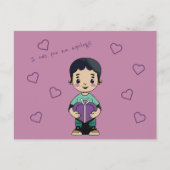 Ich schulde dir eine Entschuldigung Postkarte (Vorderseite)