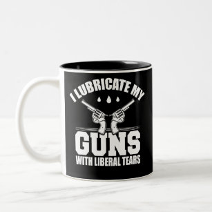 Ich schüre meine Waffen mit liberalen Tränen in Sh Zweifarbige Tasse