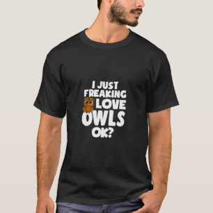 Ich schütte Liebe Owls Ok Niedlichen Owl Hoodie Fr T-Shirt