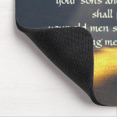 Ich schütte meinen Geist aus Joel 2 28, Bibelverse Mousepad (Ecke)