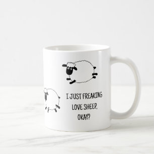 Ich schüttele nur die Liebe. Kaffeetasse