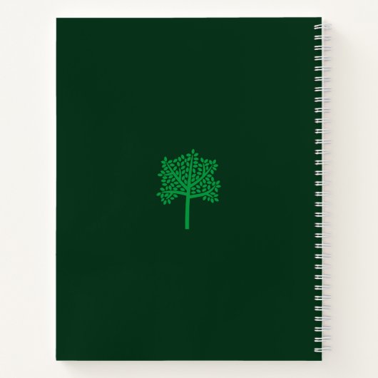 Ich schüttelte meinen Stammbaum und ein paar Nüsse Notizblock (Rückseite)