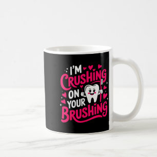 Ich schwärme für deine Zahnbürste Lustiger Dental Kaffeetasse