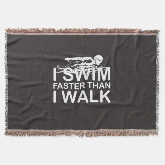Ich schwimme schneller als ich gehe decke (Vorderseite)