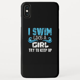 Ich schwimme wie ein Mädchen, Behalt auf - sonnige Case-Mate iPhone Hülle
