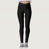 Ich schwitze "GLITZER!" Leggings (Vorderseite)