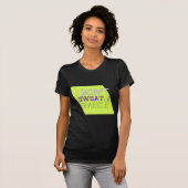 Ich schwitze nicht, ich funkele T-Shirt (Vorne ganz)