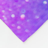 Ich schwitze nicht, ich funkle Glitzer Fleecedecke (Ecke)