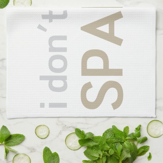 Ich schwitze nicht mich funkele geschirrtuch (Gefaltet)