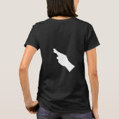 Ich schwöre, dass ich keine Schweine mehr bekomme T-Shirt (Rückseite)