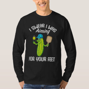 Ich schwöre, dass ich nach deiner Füße Pickleball T-Shirt