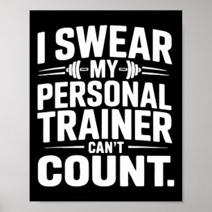 Ich schwöre, dass mein Personal Trainer kein lusti Poster
