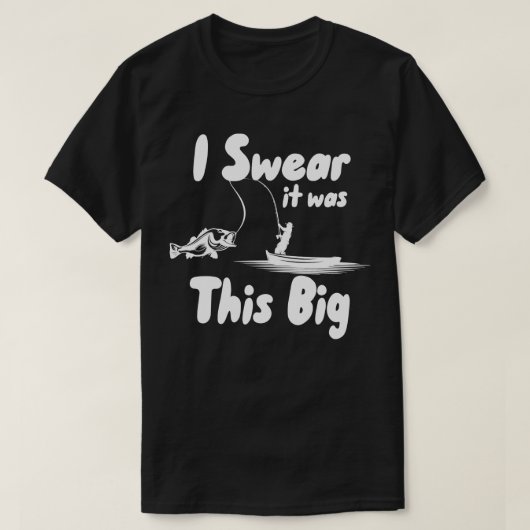Ich schwöre, es war so groß T-Shirt (Design vorne)