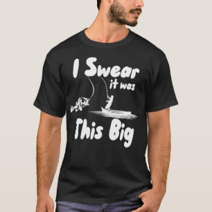 Ich schwöre, es war so groß T-Shirt