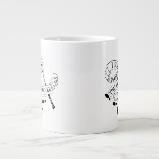 Ich schwöre feierlich, dass ich nicht gut bin Jumbo-Tasse (Vorderseite)