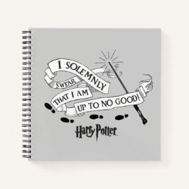 Ich schwöre feierlich, dass ich nicht gut bin notizblock