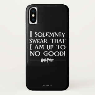 ICH SCHWÖRE FEIERLICH, DASS ICH NICHTS GUTES IM SC iPhone X HÜLLE