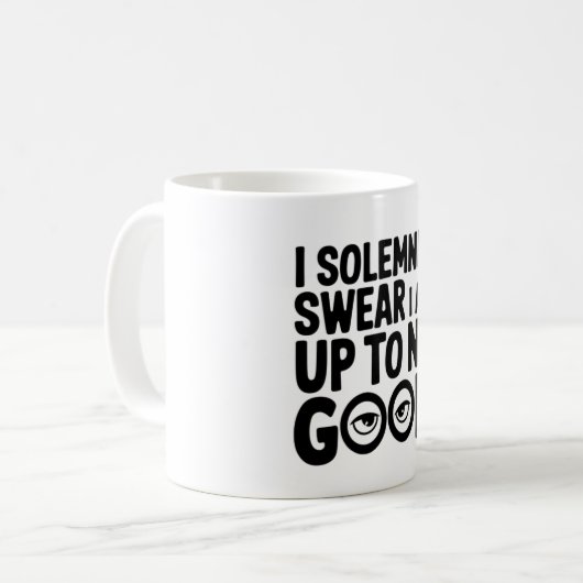 Ich schwöre feierlich... kaffeetasse (Vorderseite Links)