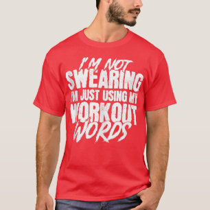 Ich schwöre nicht, dass ich einfach meine Ausarbei T-Shirt