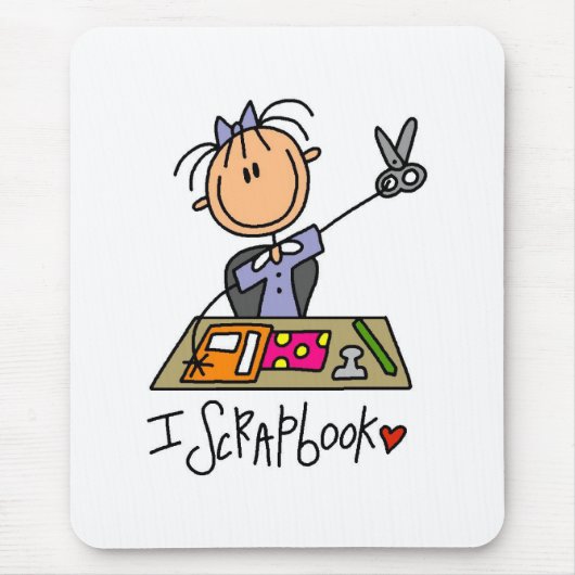 Ich scrapbooke mousepad (Vorne)
