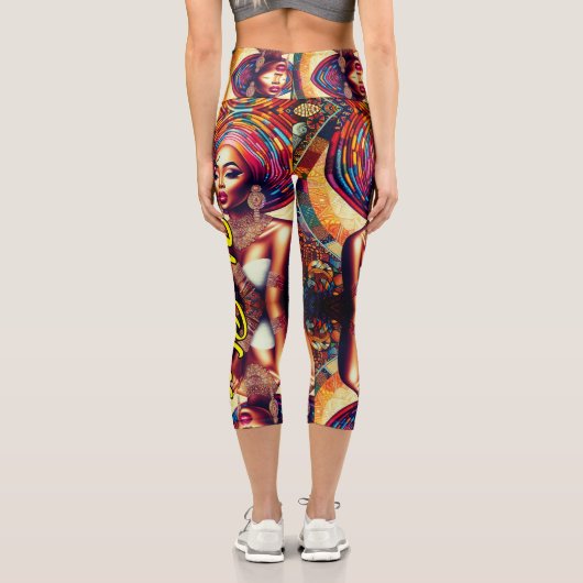 Ich segne capri leggings (Rückseite)