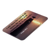 Ich segne die Lord Bible Quotes Magnet (Linke Seite)