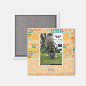 Ich seh, ich verließ meinen Bruder allein Magnet (Vorderseite/Rückseite)