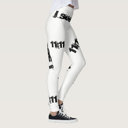 Ich sehe 11:11 Hosen Leggings (Rechts)