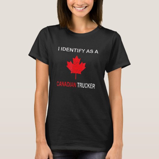 Ich sehe als Kanadier Funny Freedom Co T-Shirt (Vorderseite)