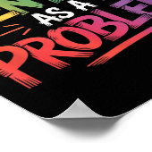 Ich sehe als Problem einen lustigen sarkastischen  Poster (Ecke)