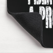 Ich sehe als Problem lustigen Spaß Witz Sarcastic Mousepad (Ecke)