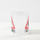 Ich sehe ALTE Leute Mattglastasse (Mittel)