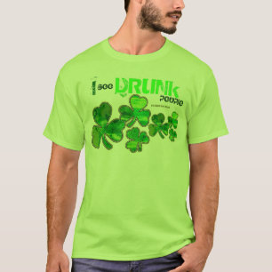 "Ich sehe Betrunkene Menschen" St. Patrick's Day S T-Shirt