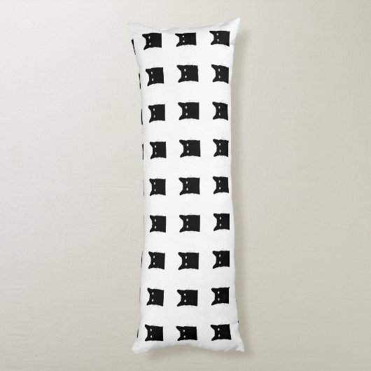 Ich sehe Cat Click, um Ihre Farbdekor-Option auszu Seitenschläferkissen (Rückseite (Vertikal))