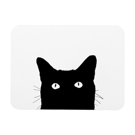 Ich sehe Cat Click, um Ihre Farbdekoration auszuwä Magnet (Horizontal)