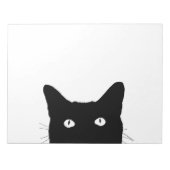 Ich sehe Cat Click, um Ihre Farbdekoration auszuwä Notizblock (Vorderseite)