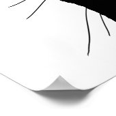 Ich sehe Cat Click, um Ihre Farbdekoration auszuwä Poster (Ecke)