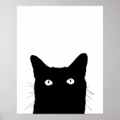 Ich sehe Cat Click, um Ihre Farbdekoration auszuwä Poster (Vorne)