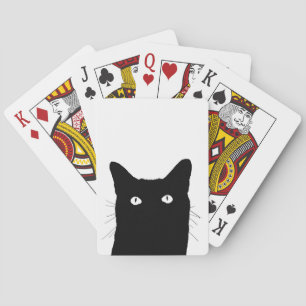 Ich sehe Cat Click, um Ihre Farbdekoration auszuwä Spielkarten