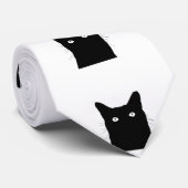 Ich sehe Cat Click, um Ihren Farbhintergrund auszu Krawatte (Gerollt)
